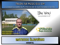 MATEUSZ ŚLIWIŃSKI ZWYCIĘZCĄ TALONU DO DA VINCI