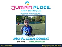 MICHAŁ LEWANDOWSKI WYGRYWA TALON DO JUMPINPLACE