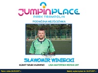 SŁAWOMIR WINIECKI WYGRYWA TALON DO JUMPINGPLACE