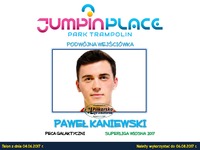 PAWEŁ KANIEWSKI WYGRYWA TALON DO JUMPINGPLACE