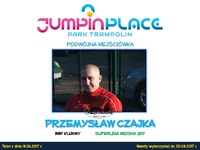 PRZEMYSŁAW CZAJKA WYGRYWA TALON DO JUMPINPLACE