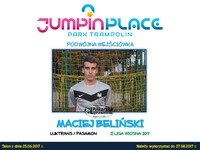 MACIEJ BELIŃSKI WYGRYWA TALON DO JUMPINPLACE